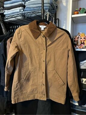 Old Navy Tan Lightweight Jacket with Zip